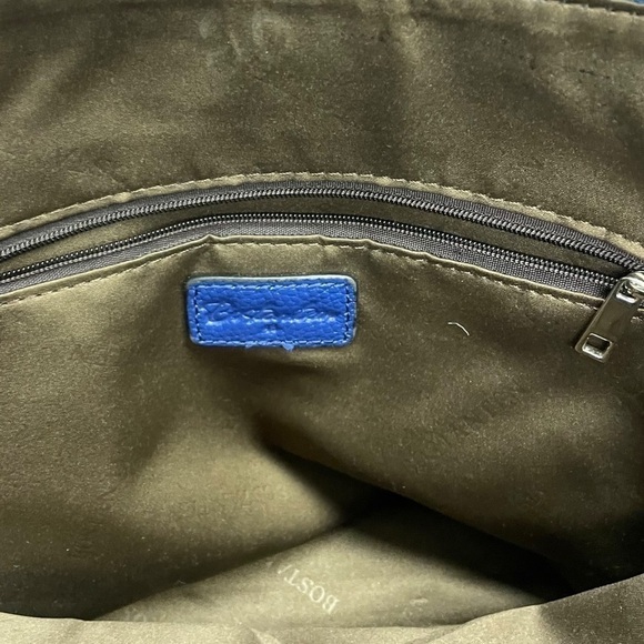 Bostanten Royal Blue Tote Purse Adjustable Strap - Picture 7 of 8